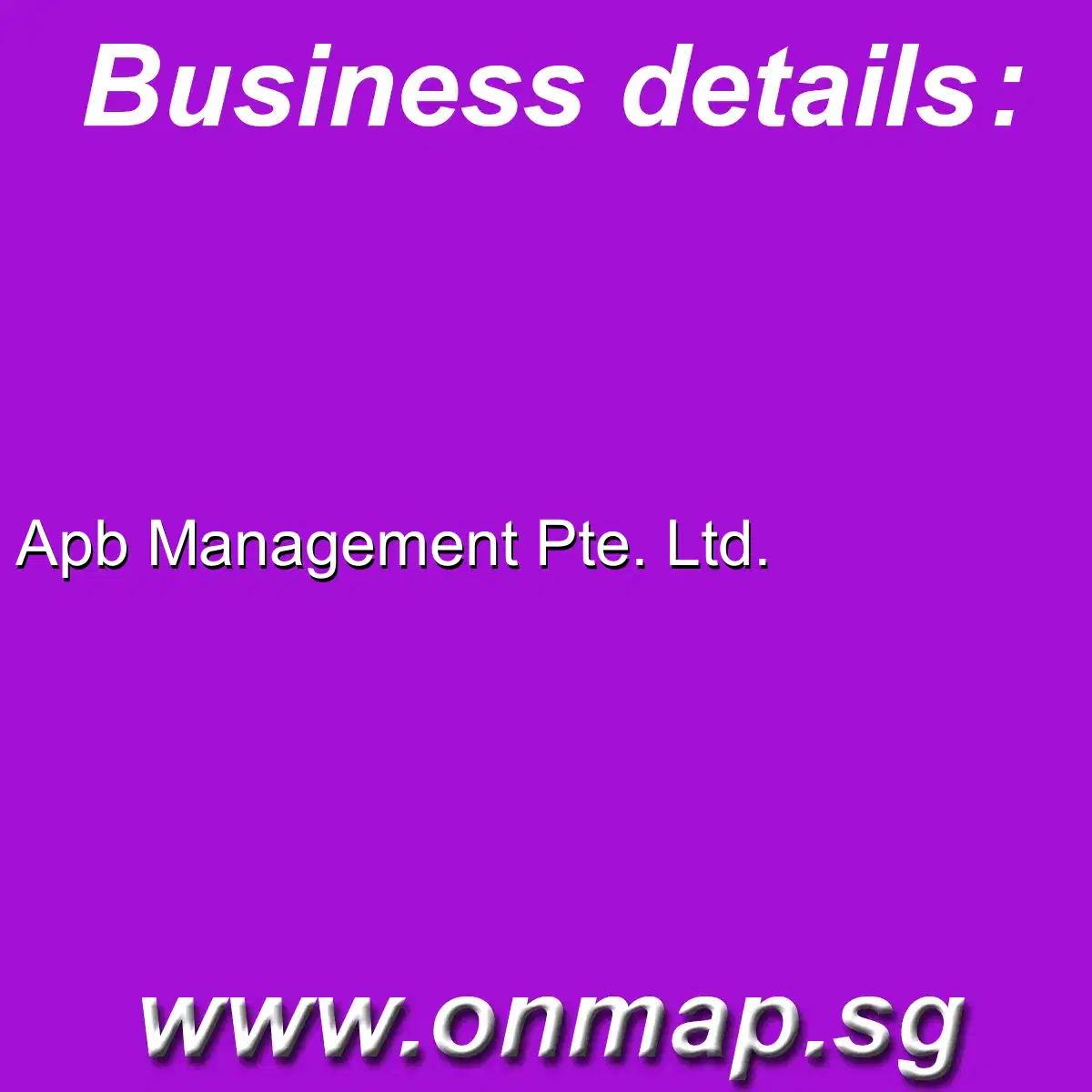 Apb Management Pte Ltd Details Locations Reviews